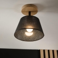 Brilagi - LED  Lámpara de techo ANTHONY 1xE14/60W/230V roble/negro