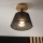 Brilagi - LED  Lámpara de techo ANTHONY 1xE14/60W/230V roble/negro