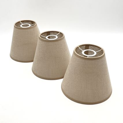 Brilagi - LED  Lámpara de techo ANTHONY 3xE14/40W/230V roble/beige