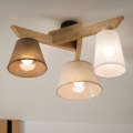 Brilagi - LED  Lámpara de techo ANTHONY 3xE14/40W/230V roble