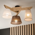 Brilagi - LED  Lámpara de techo ANTHONY 3xE14/40W/230V roble