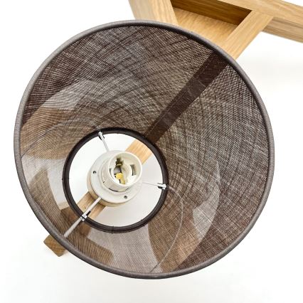 Brilagi - LED  Lámpara de techo ANTHONY 3xE14/40W/230V roble/marrón