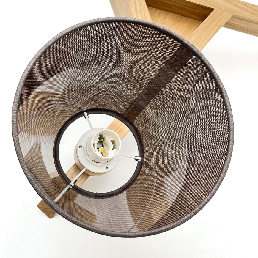 Brilagi - LED  Lámpara de techo ANTHONY 3xE14/40W/230V roble/marrón