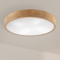 Brilagi - LED Lámpara de techo CARVALHO 4xE27/60W/230V roble ø 57,5 cm