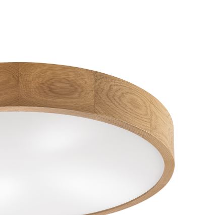 Brilagi - LED Lámpara de techo CARVALHO 4xE27/60W/230V roble ø 57,5 cm