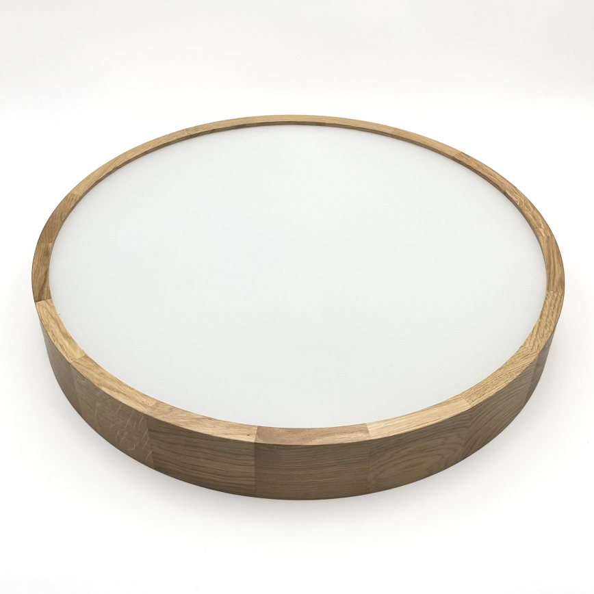 Brilagi - LED Lámpara de techo CARVALHO 4xE27/60W/230V roble ø 57,5 cm