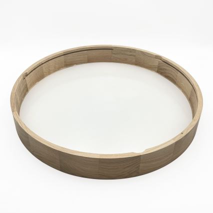 Brilagi - LED Lámpara de techo CARVALHO 4xE27/60W/230V roble ø 57,5 cm