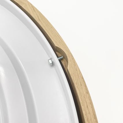 Brilagi - LED Lámpara de techo CARVALHO 4xE27/60W/230V roble ø 57,5 cm