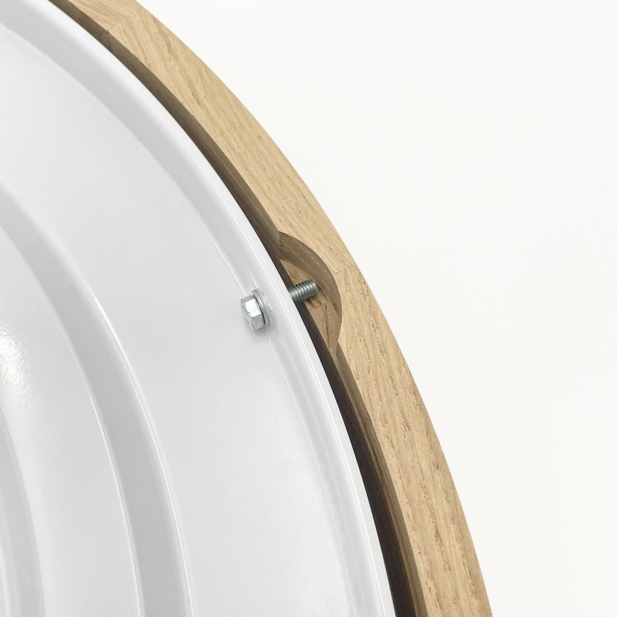Brilagi - LED Lámpara de techo CARVALHO 4xE27/60W/230V roble ø 57,5 cm