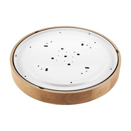 Brilagi - LED Lámpara de techo CARVALHO 4xE27/60W/230V roble ø 57,5 cm