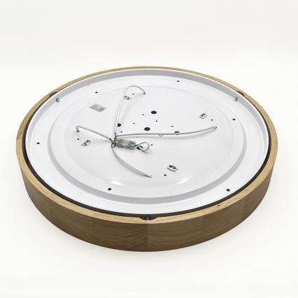 Brilagi - LED Lámpara de techo CARVALHO 4xE27/60W/230V roble ø 57,5 cm