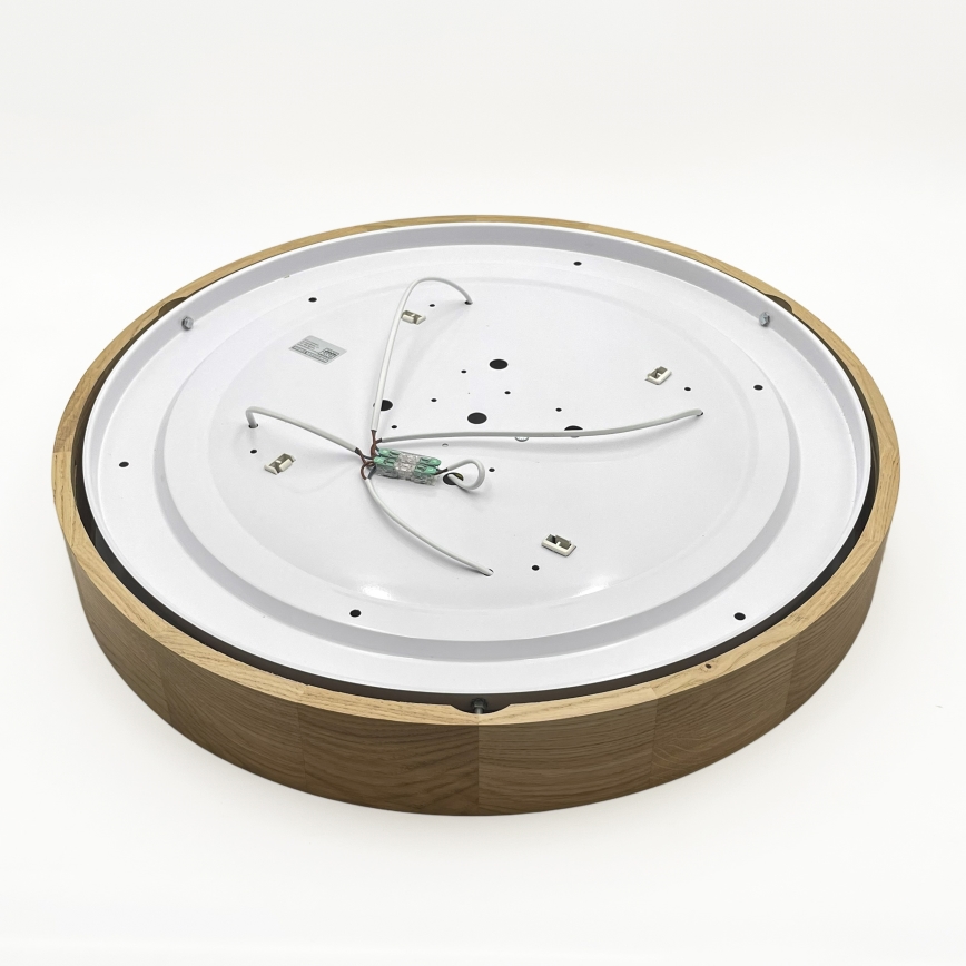 Brilagi - LED Lámpara de techo CARVALHO 4xE27/60W/230V roble ø 57,5 cm