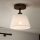 Brilagi - LED Lámpara de techo empotrada ANTHONY 1xE14/60W/230V roble nogal/blanco