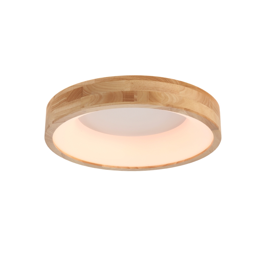 Brilagi - Luminaria de techo LED FALCON WOOD LED/30W/230V 3000/4000/6000K Ø 45 cm madera