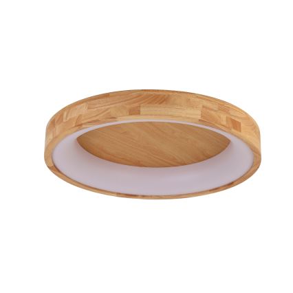 Brilagi - Plafón LED FALCON WOOD LED/40W/230V 3000/4000/6000K Ø 60 cm madera