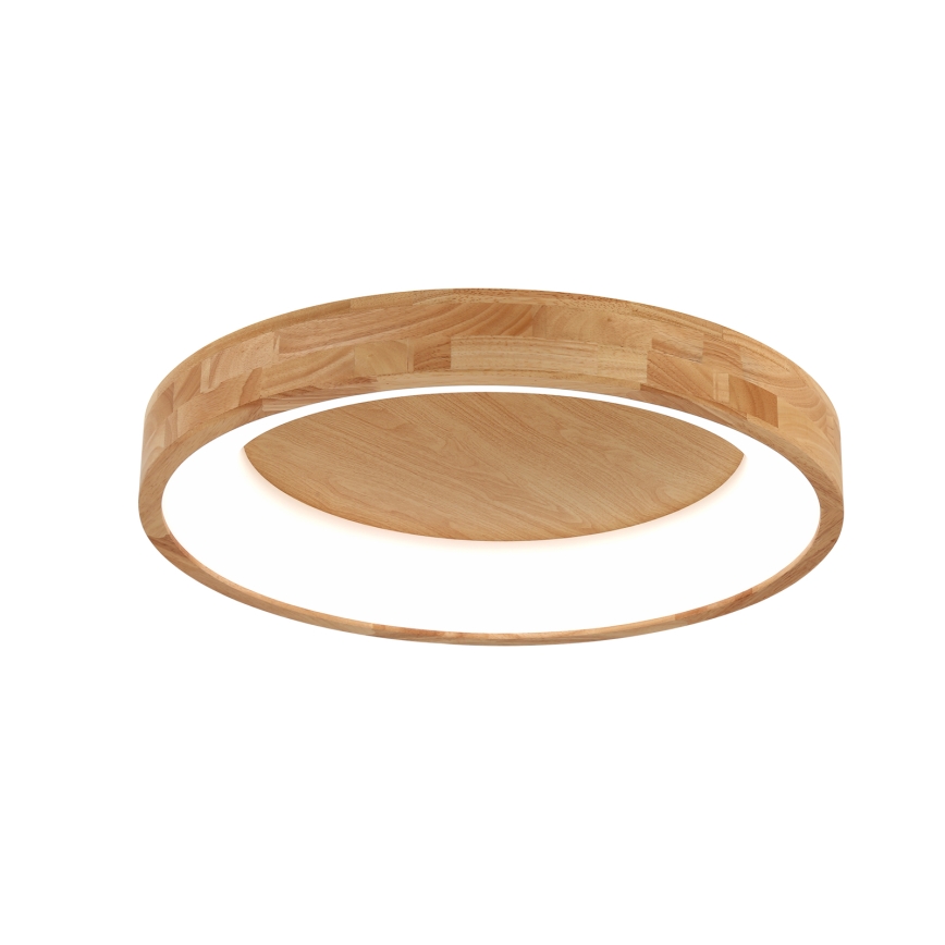Brilagi - Plafón LED FALCON WOOD LED/40W/230V 3000/4000/6000K Ø 60 cm madera