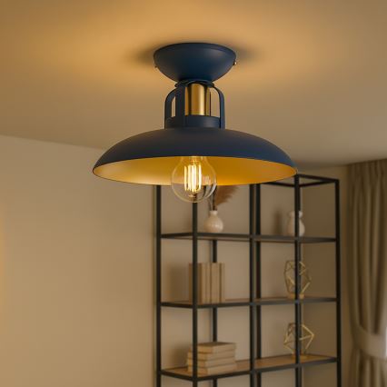 Brilagi - LED Lámpara de techo FLAMENGO 1xE27/60W/230V azul