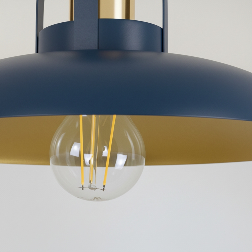 Brilagi - LED Lámpara de techo FLAMENGO 1xE27/60W/230V azul