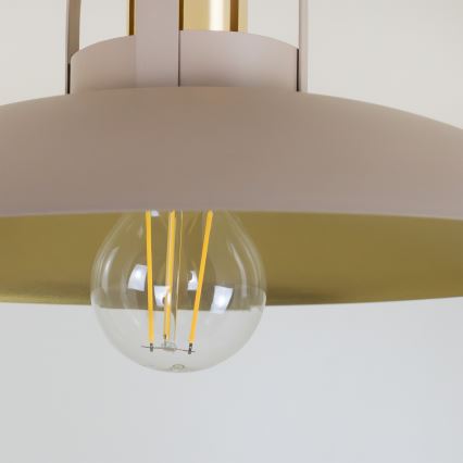 Brilagi - LED Lámpara de techo FLAMENGO 1xE27/60W/230V beige