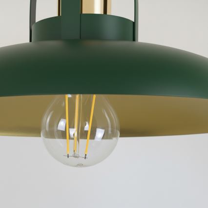 Brilagi - LED Lámpara de techo FLAMENGO 1xE27/60W/230V verde