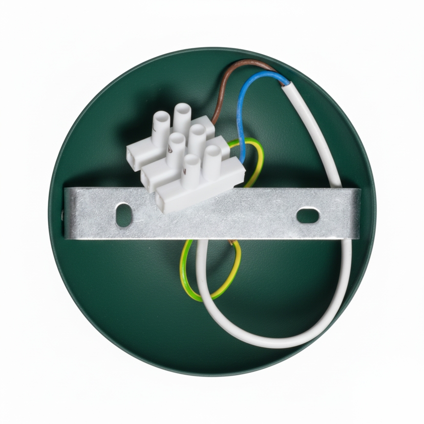 Brilagi - LED Lámpara de techo FLAMENGO 1xE27/60W/230V verde