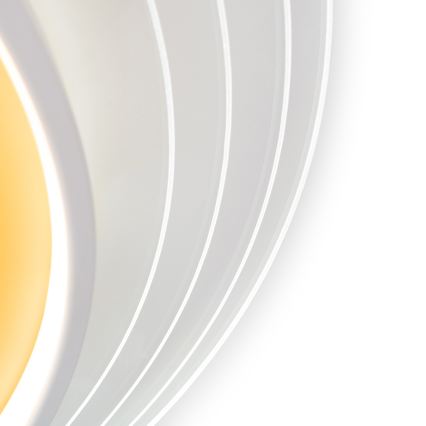 Brilagi - Lámpara de techo infantil LED STARSHIP LED/64W/230V 3000/4500/6000K amarilla