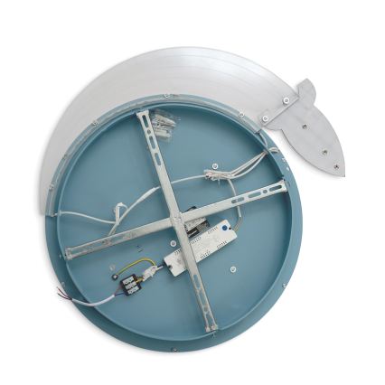 Brilagi - LED lámpara de techo infantil STARSHIP LED/64W/230V 3000/4500/6000K azul