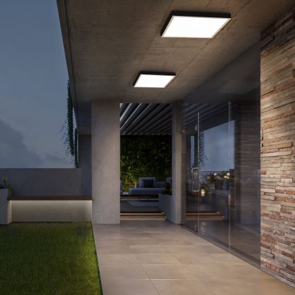 Brilagi - Luminaria de techo LED para baño FRAME 50W/230V 60x60 cm IP44 beige