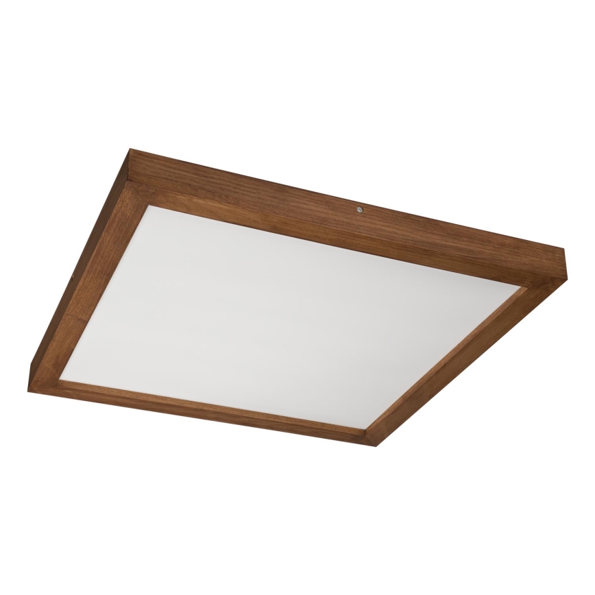 Brilagi - LED Lámpara de Techo para Baño WOODY FRAME LED/50W/230V 60x60 cm IP44 roble cereza