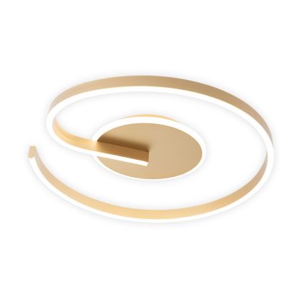 Brilagi - Lámpara de techo LED regulable SPIRAL LED/56W/230V, diámetro 50 cm, 3000/4000/6000K + mando a distancia