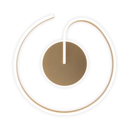 Brilagi - Lámpara de techo LED regulable SPIRAL LED/56W/230V, diámetro 50 cm, 3000/4000/6000K + mando a distancia