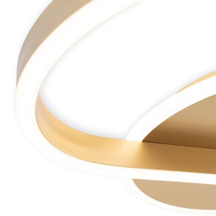 Brilagi - Lámpara de techo LED regulable SPIRAL LED/56W/230V, diámetro 50 cm, 3000/4000/6000K + mando a distancia