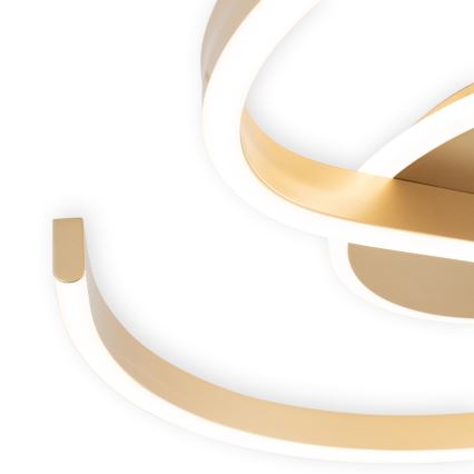 Brilagi - Lámpara de techo LED regulable SPIRAL LED/56W/230V, diámetro 50 cm, 3000/4000/6000K + mando a distancia