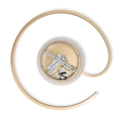 Brilagi - Lámpara de techo LED regulable SPIRAL LED/56W/230V, diámetro 50 cm, 3000/4000/6000K + mando a distancia