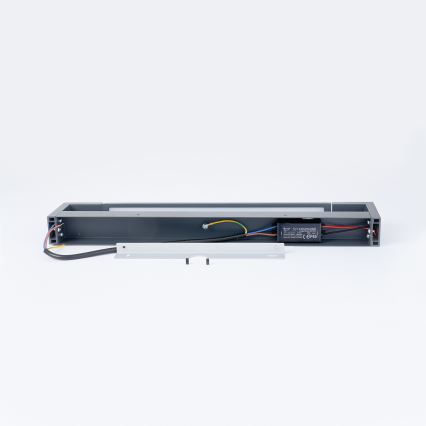 Brilagi - Iluminación LED para espejo de baño AQUA LINE LED/12W/230V 45 cm IP44 antracita IRC 90