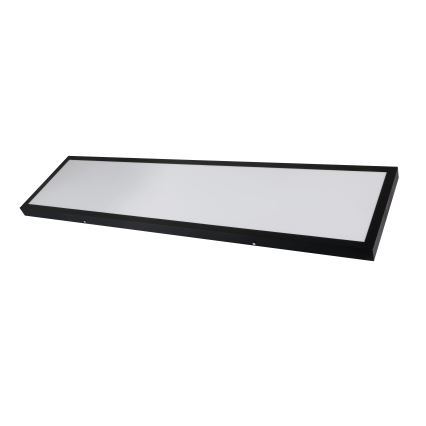 Brilagi - Lámpara de techo LED regulable para baño FRAME SMART LED/50W/230V 120x30 cm 3000-6000K IP44 negra + mando a distancia