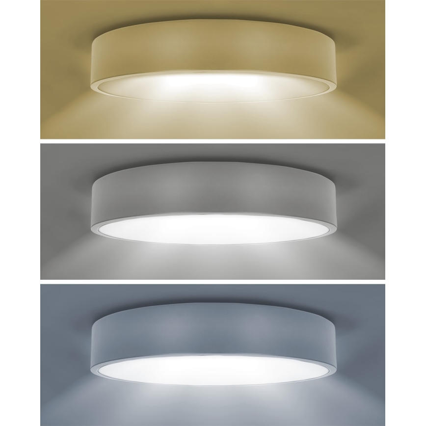 Brilagi - Lámpara de techo LED regulable POOL SMART LED/48W/230V 40 cm 3000-6000K Wi-Fi Tuya + mando a distancia blanca