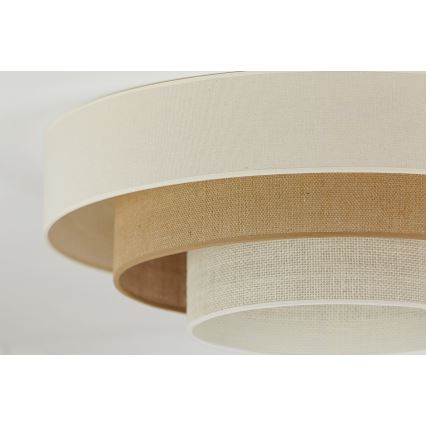 Brilagi - Lámpara de techo LED DENVER LUNETA LED/12W/230V Ø 60 cm 3000K/4000K/6400K beige/crema