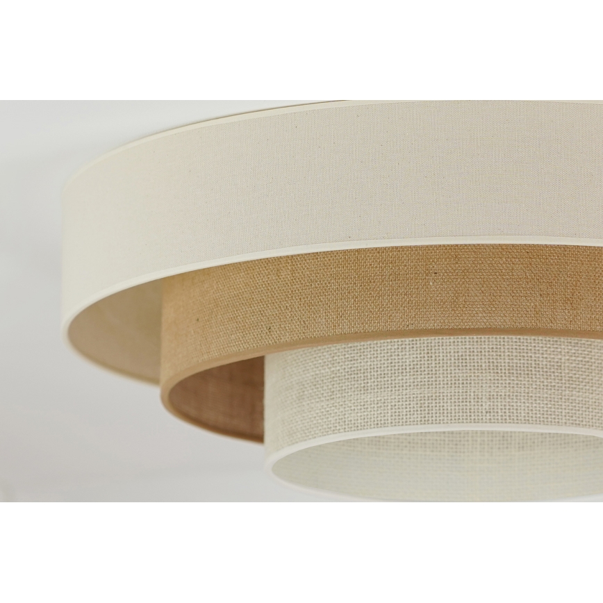 Brilagi - Lámpara de techo LED DENVER LUNETA LED/12W/230V Ø 60 cm 3000K/4000K/6400K beige/crema