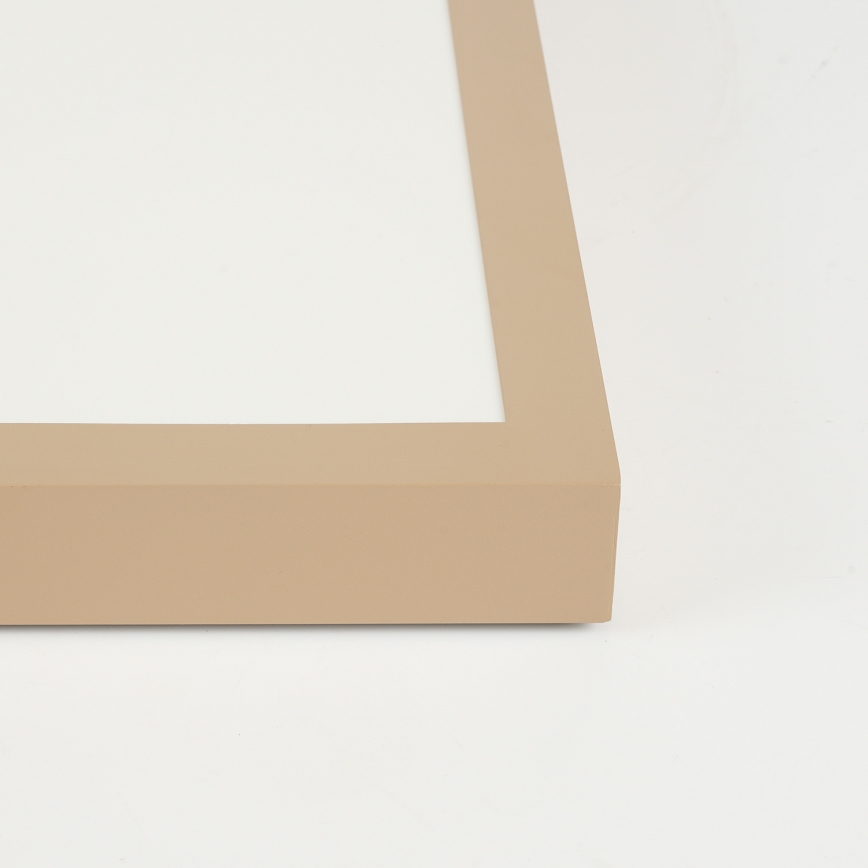 Brilagi - Plafón LED regulable para baño FRAME SMART LED/50W/230V 120x30 cm 3000-6000K IP44 beige + mando a distancia