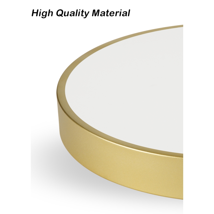 Brilagi - Lámpara de techo LED POOL LED/180W/230V 3000/4500/6000K, diámetro 120 cm, color dorado