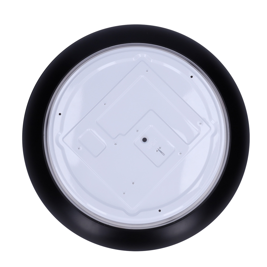 Brilagi - Luminaria LED de techo regulable ALVA LED/48W/230V 3000-6500K Ø 51 cm negra + mando a distancia