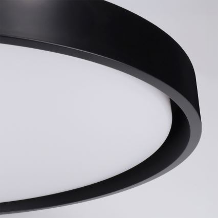 Brilagi - Lámpara de techo LED regulable MATTEO LED/60W/230V 3000-6500K Ø 51,5 cm negra + mando a distancia