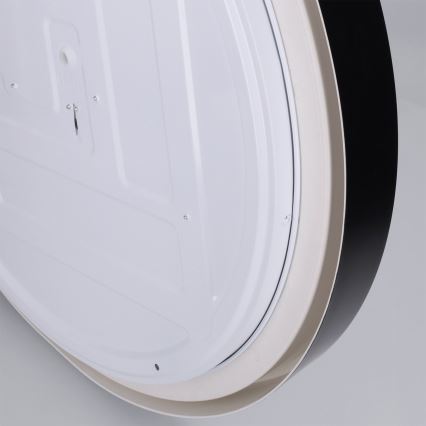 Brilagi - Lámpara de techo LED regulable MATTEO LED/60W/230V 3000-6500K Ø 51,5 cm negra + mando a distancia