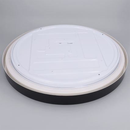 Brilagi - Lámpara de techo LED regulable MATTEO LED/60W/230V 3000-6500K Ø 51,5 cm negra + mando a distancia