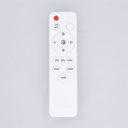 Brilagi - Lámpara de techo LED regulable MATTEO LED/60W/230V 3000-6500K Ø 51,5 cm negra + mando a distancia