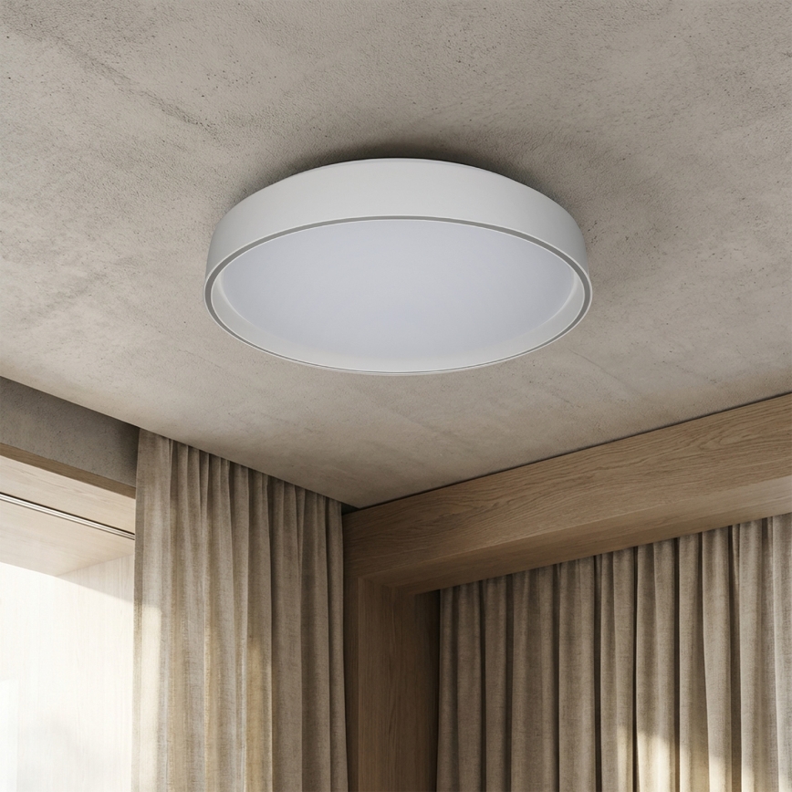 Brilagi - Lámpara de techo LED regulable NANCI LED/60W/230V 3000-6500K Ø 49 cm blanca + mando a distancia