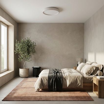 Brilagi - Lámpara de techo LED regulable NANCI LED/60W/230V 3000-6500K Ø 49 cm blanca + mando a distancia