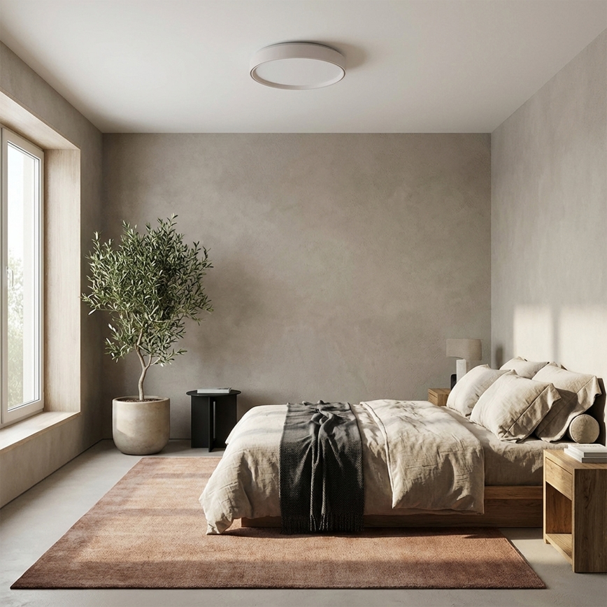 Brilagi - Lámpara de techo LED regulable NANCI LED/60W/230V 3000-6500K Ø 49 cm blanca + mando a distancia