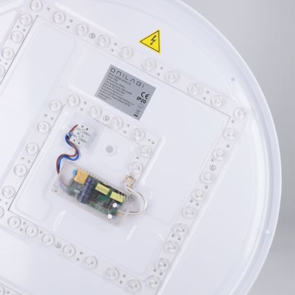 Brilagi - Lámpara de techo LED regulable NANCI LED/60W/230V 3000-6500K Ø 49 cm blanca + mando a distancia